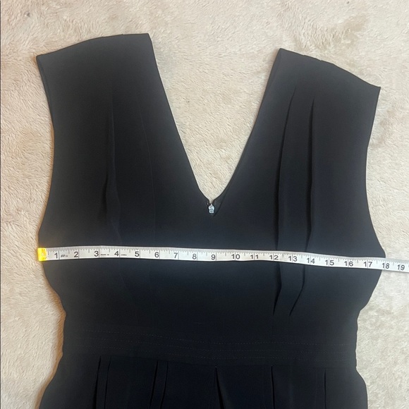 Sandro Elegant Black Romper Beautiful Construction sz 40 est 8 - Picture 6 of 16